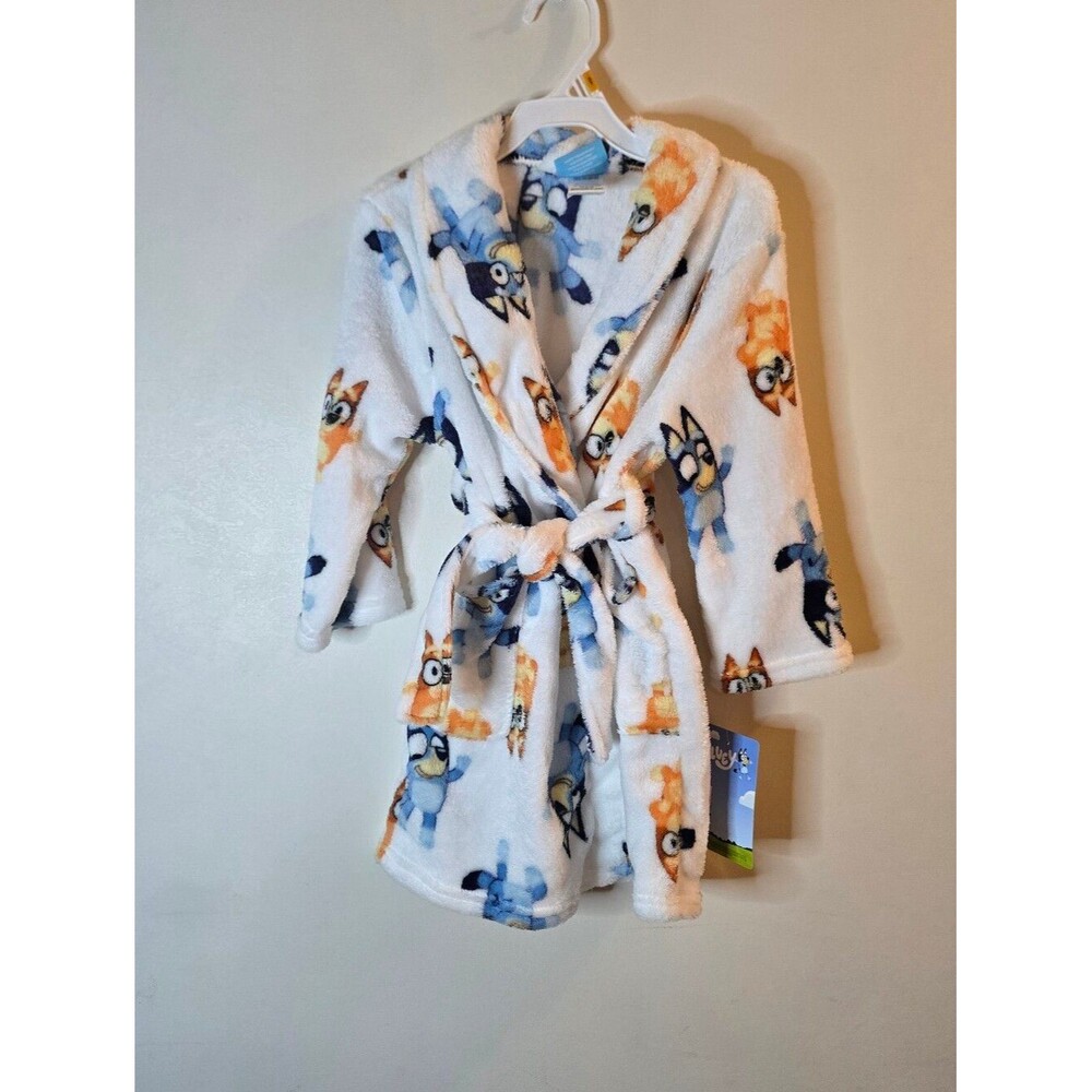 Plush Bluey Bath Robe